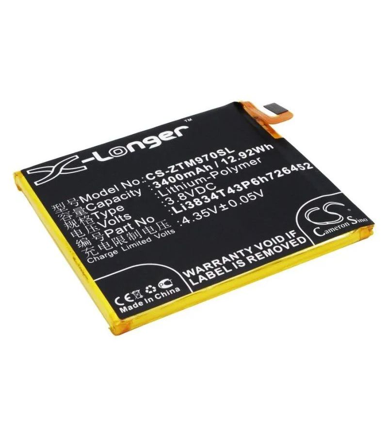 Аккумулятор CameronSino CS-ZTM970SL для ZTE A450, Blade V2 Lite, Q509T
Аккумулятор CameronSino CS-ZTM970SL для ZTE A450, Blade V2 Lite, Q509T