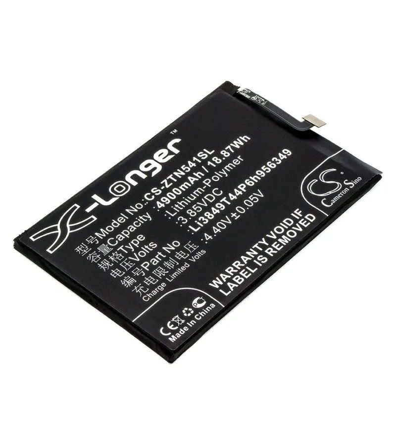 Аккумулятор CameronSino CS-ZTN541SL для ZTE Nubia N1
Аккумулятор CameronSino CS-ZTN541SL для ZTE Nubia N1