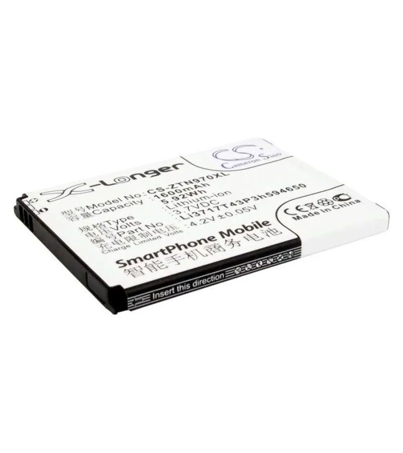 Аккумулятор CameronSino CS-ZTN970XL для ZTE V807, V889M, V970
Аккумулятор CameronSino CS-ZTN970XL для ZTE V807, V889M, V970