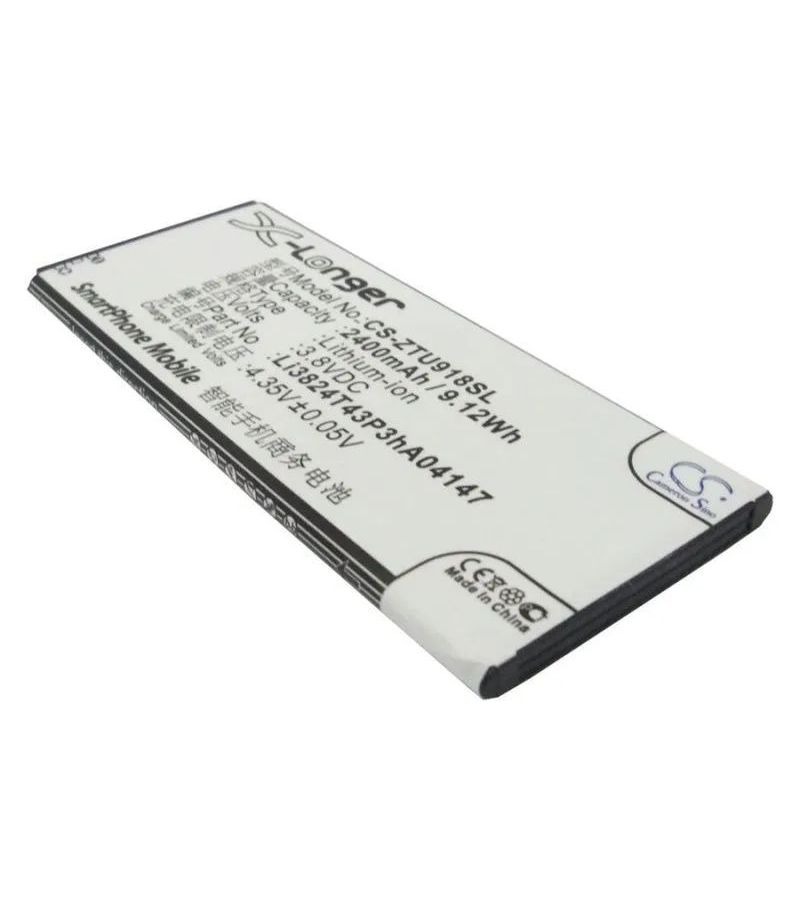 Аккумулятор CameronSino CS-ZTU918SL для ZTE Blade L3 Plus, N9180, N918ST
Аккумулятор CameronSino CS-ZTU918SL для ZTE Blade L3 Plus, N9180, N918ST