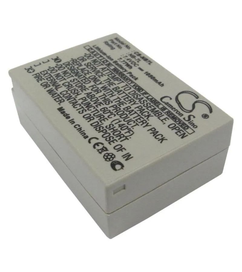 Аккумулятор CameronSino CS-NB7L для Canon SX30, G12, G11, G10
Аккумулятор CameronSino CS-NB7L для Canon SX30, G12, G11, G10