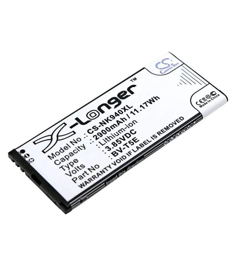 Аккумулятор CameronSino CS-NK940XL для Microsoft Lumia 950
Аккумулятор CameronSino CS-NK940XL для Microsoft Lumia 950