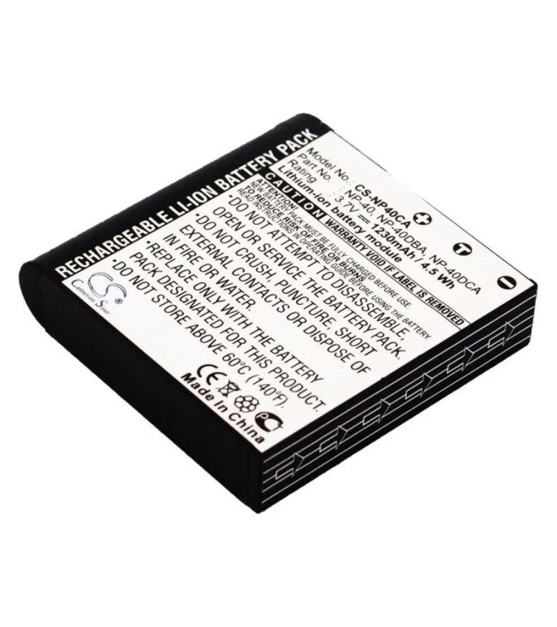 Аккумулятор CameronSino CS-NP40CA для Casio Exilim EX-FS/EX-Z/Pro EX-P/EX-Z Series
Аккумулятор CameronSino CS-NP40CA для Casio Exilim EX-FS/EX-Z/Pro EX-P/EX-Z Series