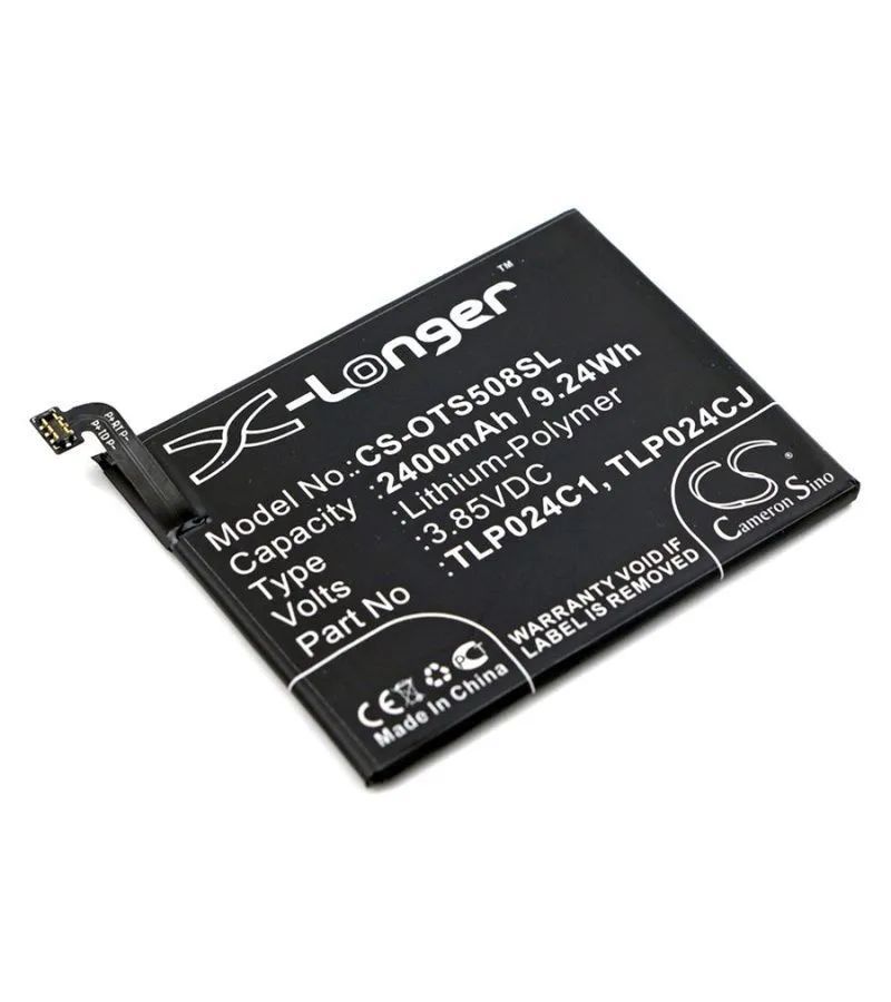 Аккумулятор CameronSino CS-OTS508SL для Alcatel One Touch 5080X Shine Lite
Аккумулятор CameronSino CS-OTS508SL для Alcatel One Touch 5080X Shine Lite