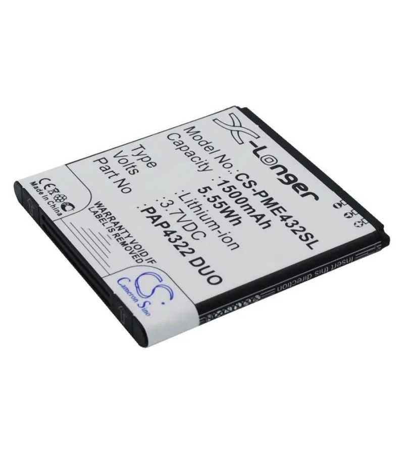 Аккумулятор CameronSino CS-PME432SL для Prestigio MultiPhone 4322 Duo
Аккумулятор CameronSino CS-PME432SL для Prestigio MultiPhone 4322 Duo