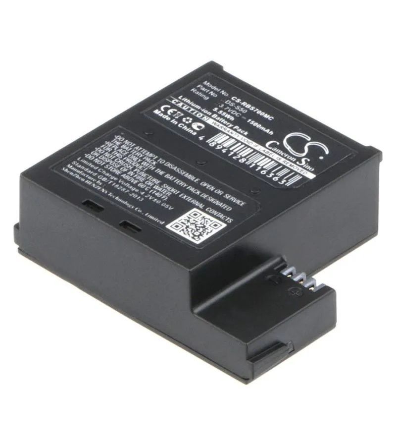 Аккумулятор CameronSino CS-RBS700MC для AEE Magicam S50, S51, S70
Аккумулятор CameronSino CS-RBS700MC для AEE Magicam S50, S51, S70