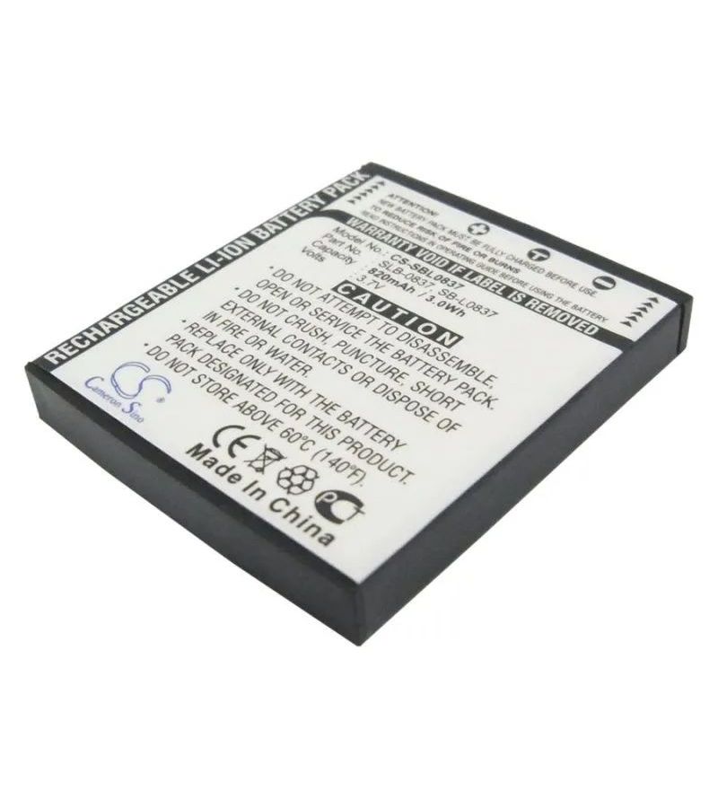 Аккумулятор CameronSino CS-SBL0837 для Konica Minolta DiMAGE X1, Pentax Optio E75/E85, Samsung Digim
Аккумулятор CameronSino CS-SBL0837 для Konica Minolta DiMAGE X1, Pentax Optio E75/E85, Samsung Digim