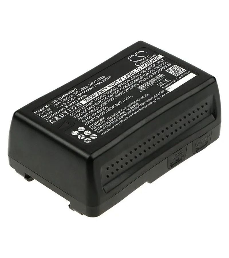 Аккумулятор CameronSino CS-SDW850MC для Sony DSR-250P, DSR-600P, DSR-650P, HDW-800P
Аккумулятор CameronSino CS-SDW850MC для Sony DSR-250P, DSR-600P, DSR-650P, HDW-800P