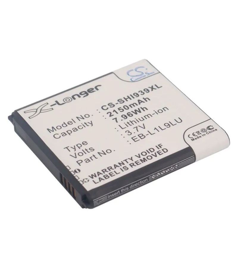 Аккумулятор CameronSino CS-SHI939XL для Samsung SCH-i939D Galaxy S3 Duos
Аккумулятор CameronSino CS-SHI939XL для Samsung SCH-i939D Galaxy S3 Duos