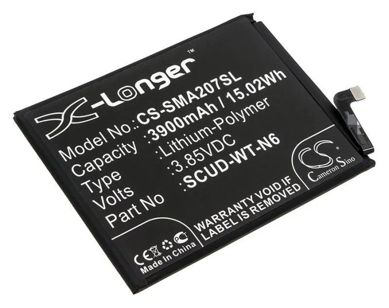 Аккумулятор CameronSino CS-SMA207SL для Samsung Galaxy A20s, SM-A2070, Galaxy A20s 2019, Galaxy A20s
Аккумулятор CameronSino CS-SMA207SL для Samsung Galaxy A20s, SM-A2070, Galaxy A20s 2019, Galaxy A20s