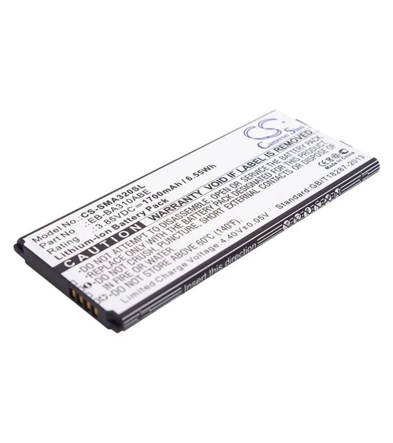 Аккумулятор CameronSino CS-SMA320SL для Samsung Galaxy A3 2016 для SM-A310F, SM-A310F/DS
Аккумулятор CameronSino CS-SMA320SL для Samsung Galaxy A3 2016 для SM-A310F, SM-A310F/DS