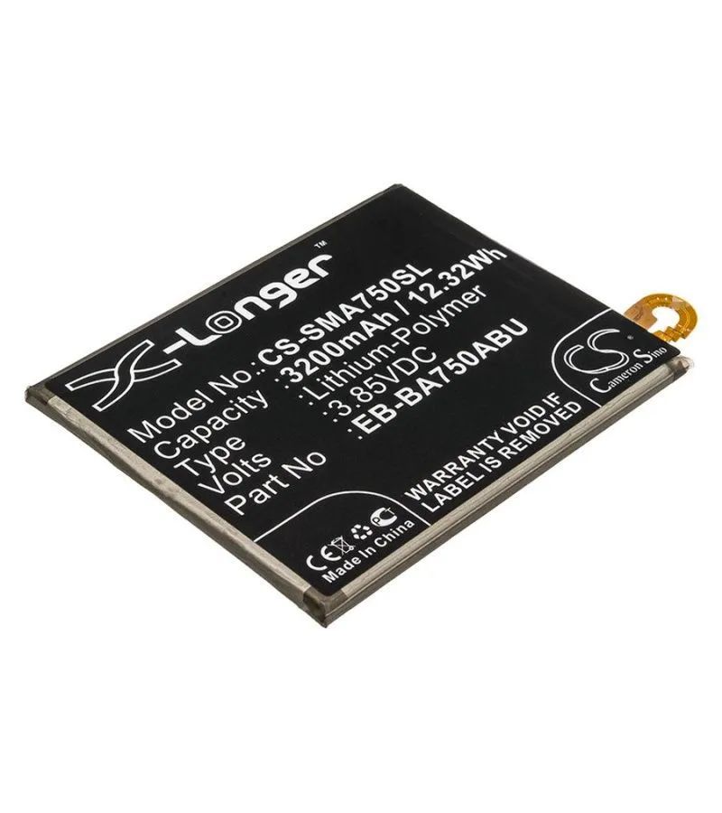 Аккумулятор CameronSino CS-SMA750SL для Samsung Galaxy A7 2018, Galaxy A7 2018 Duos, Galaxy M10
Аккумулятор CameronSino CS-SMA750SL для Samsung Galaxy A7 2018, Galaxy A7 2018 Duos, Galaxy M10