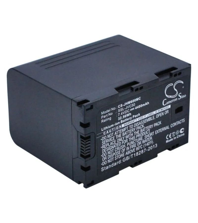 Аккумулятор CameronSino CS-JHM600MC для JVC GY-HM200, GY-HM600
Аккумулятор CameronSino CS-JHM600MC для JVC GY-HM200, GY-HM600