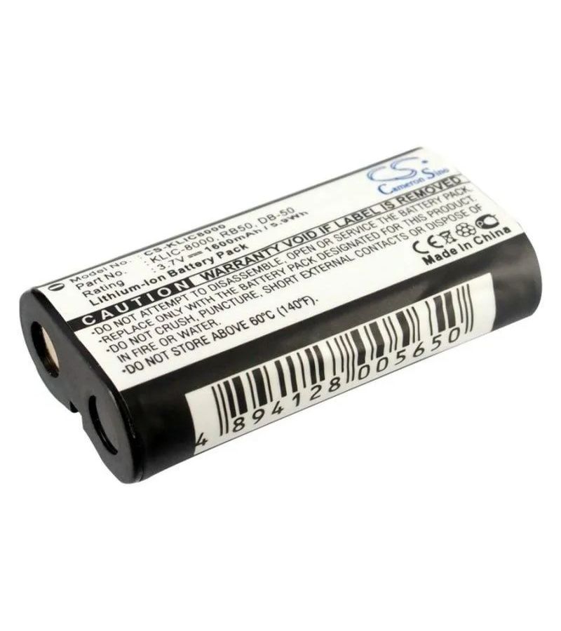 Аккумулятор CameronSino CS-KLIC8000 для Kodak EasyShare Z612/Z712/Z812 Series
Аккумулятор CameronSino CS-KLIC8000 для Kodak EasyShare Z612/Z712/Z812 Series