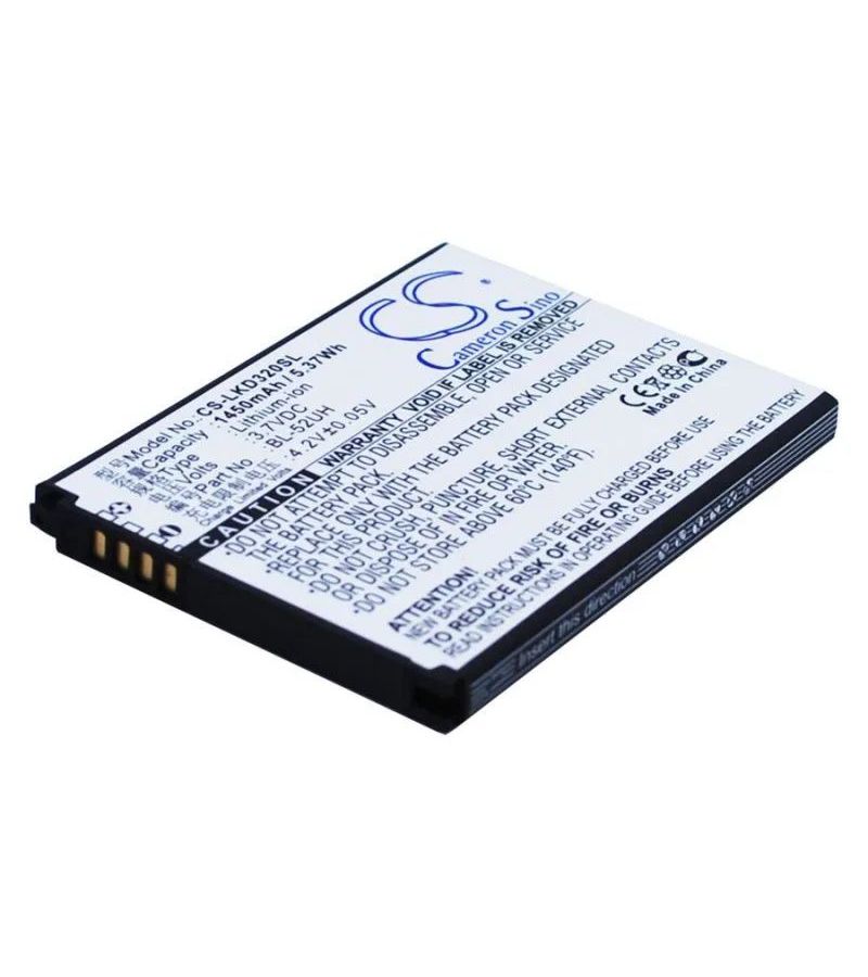 Аккумулятор CameronSino CS-LKD320XL для LG L65 D285, L70 D320, L70 D325
Аккумулятор CameronSino CS-LKD320XL для LG L65 D285, L70 D320, L70 D325