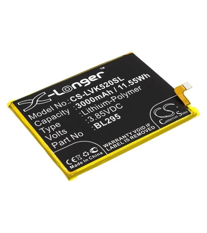 Аккумулятор CameronSino CS-LVK520SL для Lenovo K5s
Аккумулятор CameronSino CS-LVK520SL для Lenovo K5s