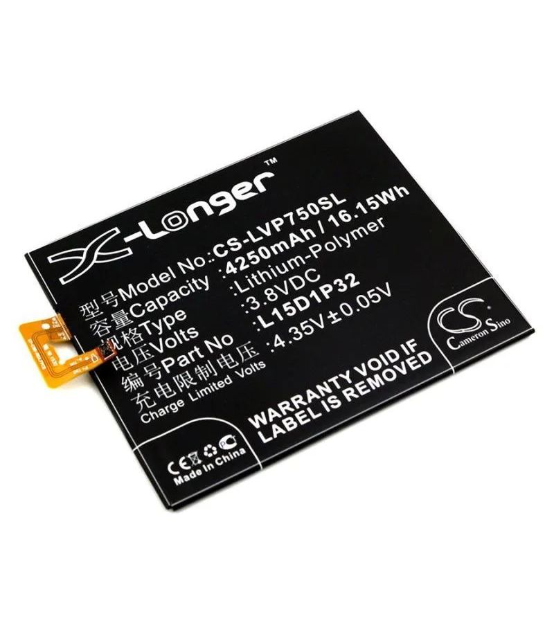 Аккумулятор CameronSino CS-LVP750SL для Lenovo Phab
Аккумулятор CameronSino CS-LVP750SL для Lenovo Phab