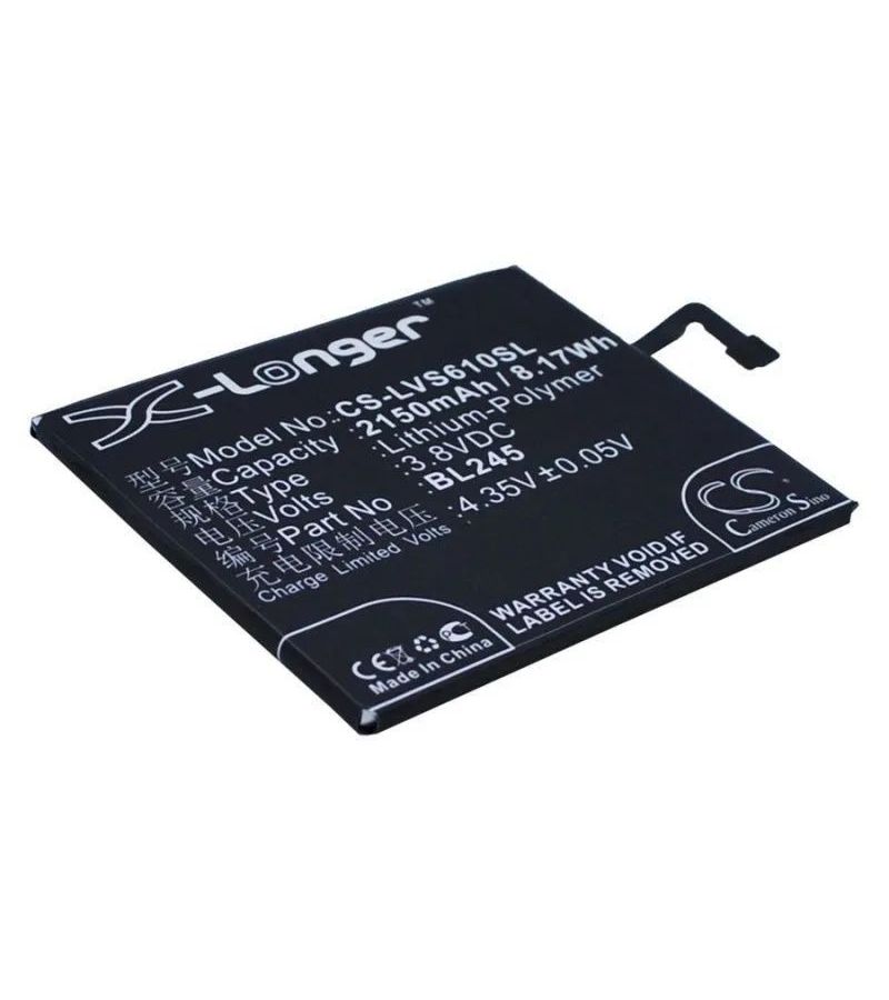 Аккумулятор CameronSino CS-LVS610SL для Lenovo S60
Аккумулятор CameronSino CS-LVS610SL для Lenovo S60