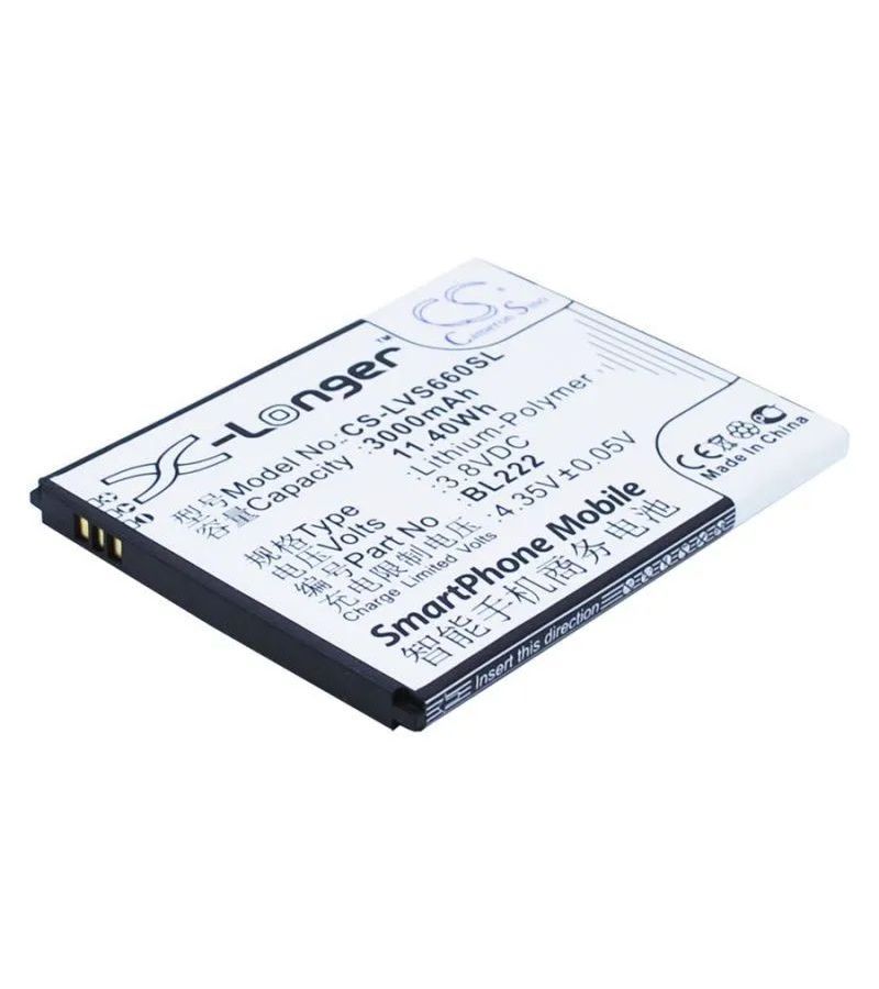 Аккумулятор CameronSino CS-LVS660SL для Lenovo S660
Аккумулятор CameronSino CS-LVS660SL для Lenovo S660