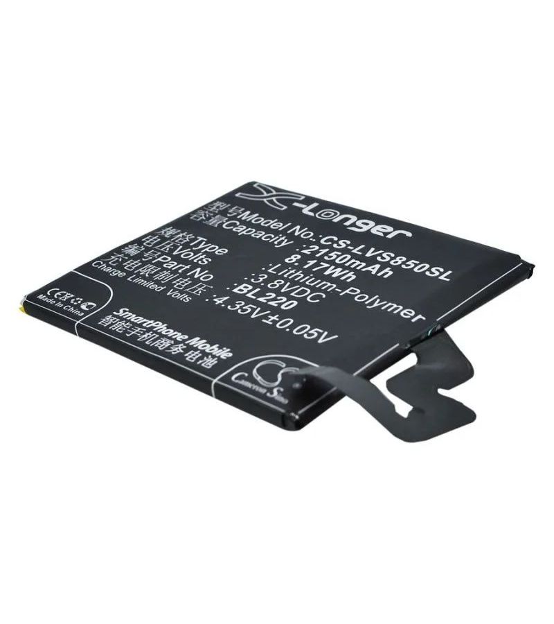 Аккумулятор CameronSino CS-LVS850SL для Lenovo S850, S850T
Аккумулятор CameronSino CS-LVS850SL для Lenovo S850, S850T