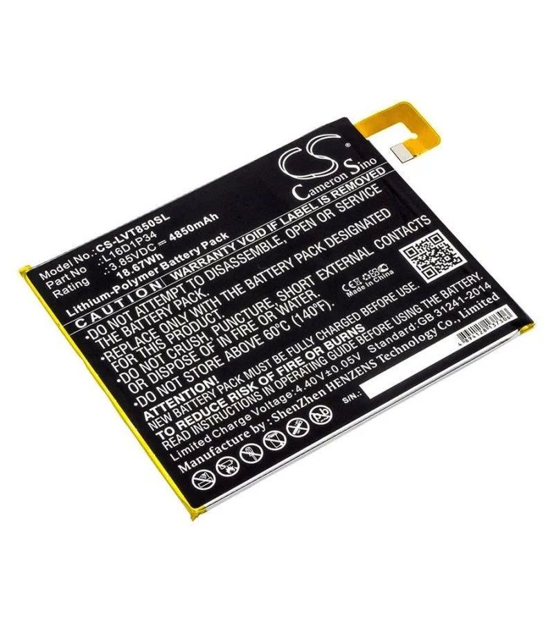 Аккумулятор CameronSino CS-LVT850SL (Lenovo Tab 4 TB-8504F, TB-8504X (L16D1P34))
Аккумулятор CameronSino CS-LVT850SL (Lenovo Tab 4 TB-8504F, TB-8504X (L16D1P34))