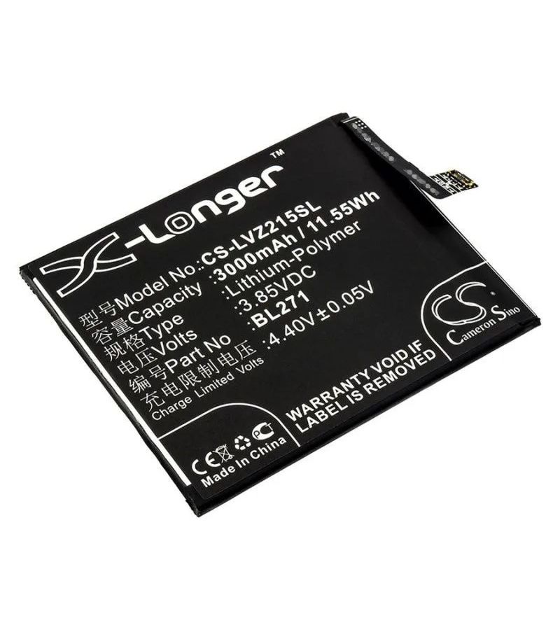 Аккумулятор CameronSino CS-LVZ215SL для ZUK Edge
Аккумулятор CameronSino CS-LVZ215SL для ZUK Edge
