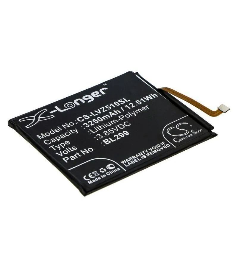 Аккумулятор Cameronsino CS-LVZ510SL для Lenovo Z5s, L78071
Аккумулятор Cameronsino CS-LVZ510SL для Lenovo Z5s, L78071