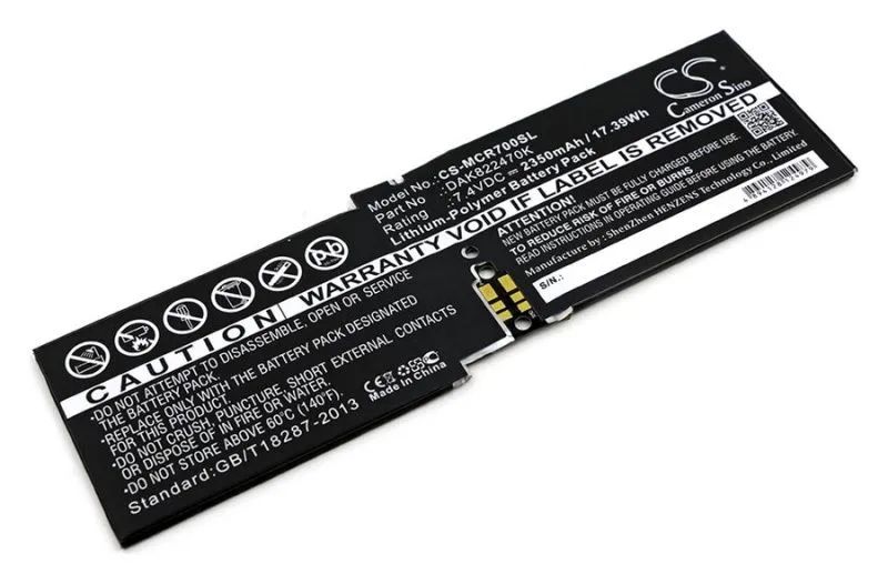 Аккумулятор CameronSino CS-MCR700SL (Microsoft 13.5" Surface Book (DAK82247))
Аккумулятор CameronSino CS-MCR700SL (Microsoft 13.5" Surface Book (DAK82247))