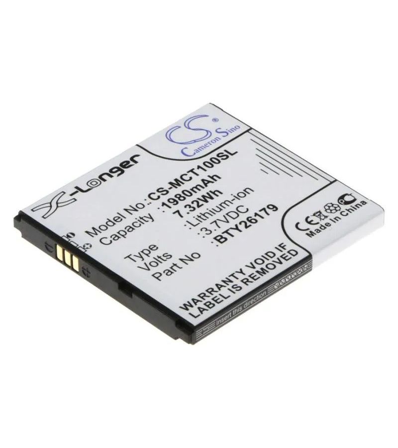Аккумулятор CameronSino CS-MCT100SL для Mobistel Cynus T1
Аккумулятор CameronSino CS-MCT100SL для Mobistel Cynus T1