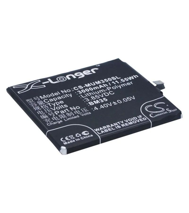Аккумулятор CameronSino CS-MUM350SL для Xiaomi Mi4c
Аккумулятор CameronSino CS-MUM350SL для Xiaomi Mi4c