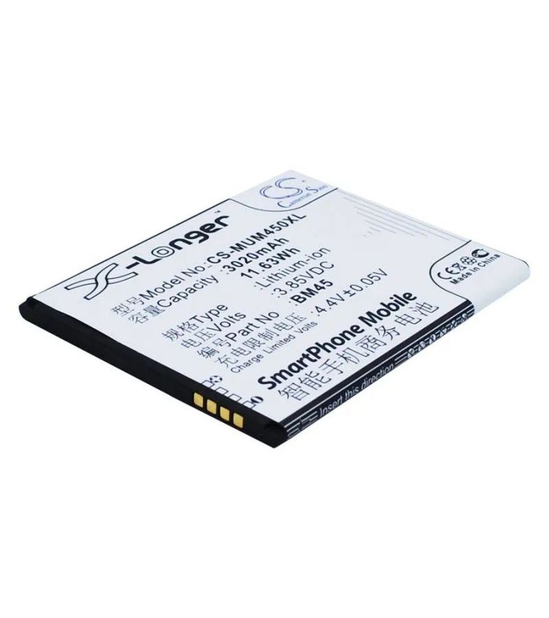 Аккумулятор CameronSino CS-MUM450XL для Xiaomi Redmi Note 2
Аккумулятор CameronSino CS-MUM450XL для Xiaomi Redmi Note 2