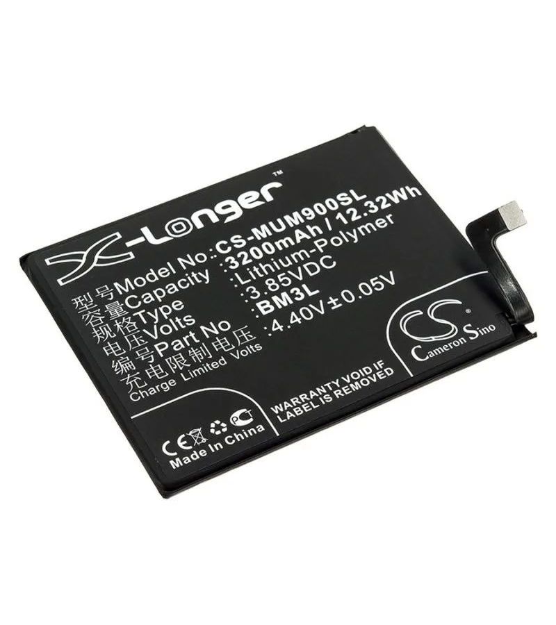 Аккумулятор CameronSino CS-MUM900SL для Xiaomi M1902F1A, M1902F1G
Аккумулятор CameronSino CS-MUM900SL для Xiaomi M1902F1A, M1902F1G