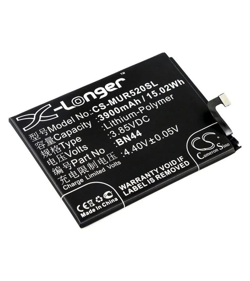 Аккумулятор CameronSino CS-MUR520SL для Xiaomi Redmi 5 Plus
Аккумулятор CameronSino CS-MUR520SL для Xiaomi Redmi 5 Plus