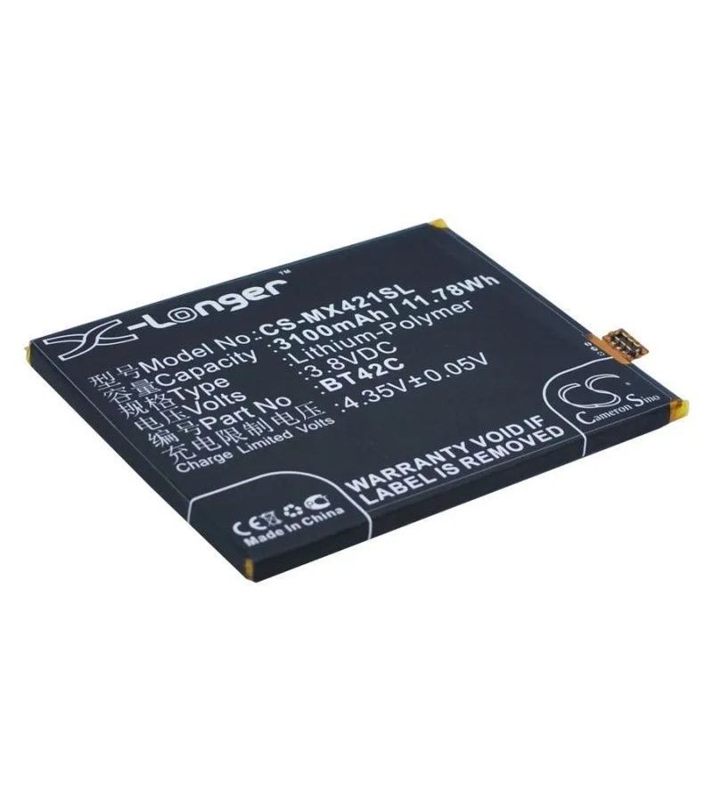 Аккумулятор CameronSino CS-MX421SL для Meizu M2 Note
Аккумулятор CameronSino CS-MX421SL для Meizu M2 Note