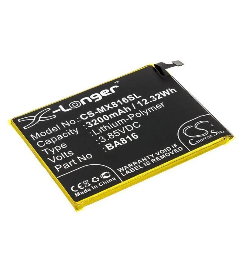Аккумулятор CameronSino CS-MX816SL для Meizu V8, V8 Dual SIM TD-LTE, M816Q
Аккумулятор CameronSino CS-MX816SL для Meizu V8, V8 Dual SIM TD-LTE, M816Q