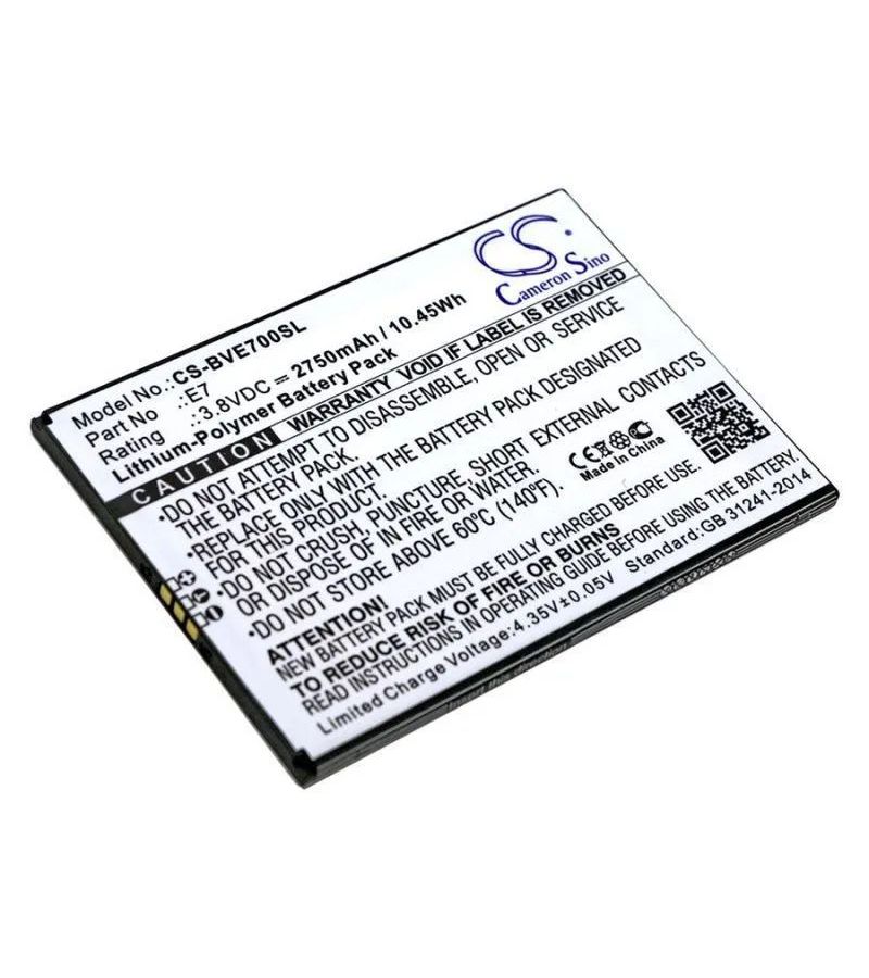 Аккумулятор CameronSino CS-BVE700SL для Blackview E7
Аккумулятор CameronSino CS-BVE700SL для Blackview E7