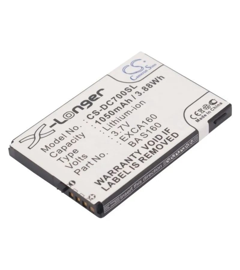 Аккумулятор CameronSino CS-DC700SL для HTC S620, S621, p/n: EXCA160
Аккумулятор CameronSino CS-DC700SL для HTC S620, S621, p/n: EXCA160