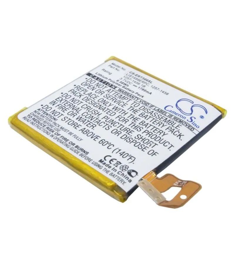 Аккумулятор CameronSino CS-ERT300SL для Sony Xperia T для LT30i, Xperia T для LT30p
Аккумулятор CameronSino CS-ERT300SL для Sony Xperia T для LT30i, Xperia T для LT30p