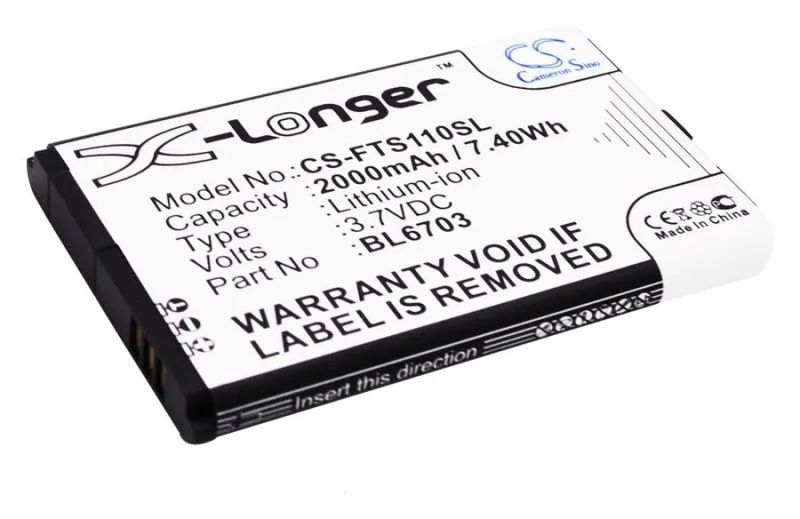 Аккумулятор CameronSino CS-FTS110SL для Fly TS110
Аккумулятор CameronSino CS-FTS110SL для Fly TS110