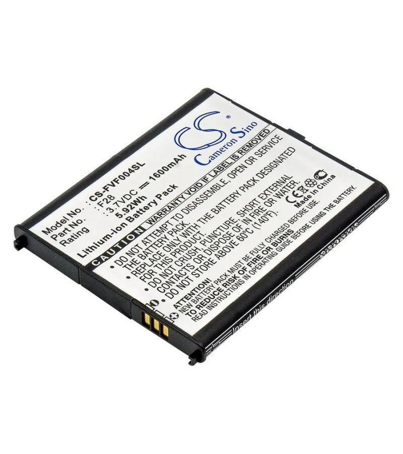 Аккумулятор CameronSino CS-FVF004SL для Fujitsu Arrows V F-04E, Arrows X F-02E
Аккумулятор CameronSino CS-FVF004SL для Fujitsu Arrows V F-04E, Arrows X F-02E