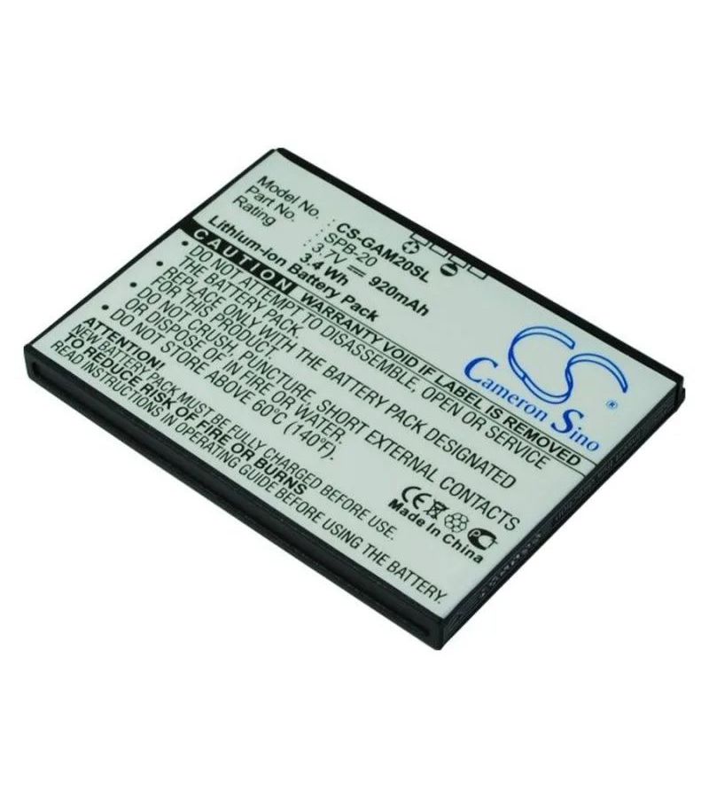 Аккумулятор CameronSino CS-GAM20SL для Garmin-Asus nuvifone M20
Аккумулятор CameronSino CS-GAM20SL для Garmin-Asus nuvifone M20