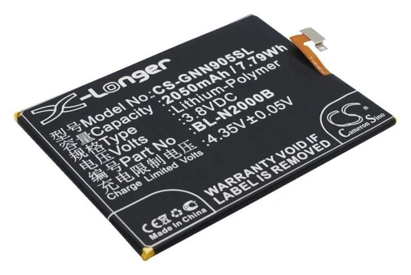 Аккумулятор CameronSino CS-GNN905SL для Fly IQ4516 Tornado Slim Octa
Аккумулятор CameronSino CS-GNN905SL для Fly IQ4516 Tornado Slim Octa