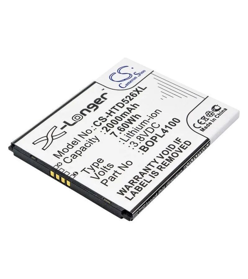 Аккумулятор CameronSino CS-HTD526XL для HTC Desire 526G
Аккумулятор CameronSino CS-HTD526XL для HTC Desire 526G