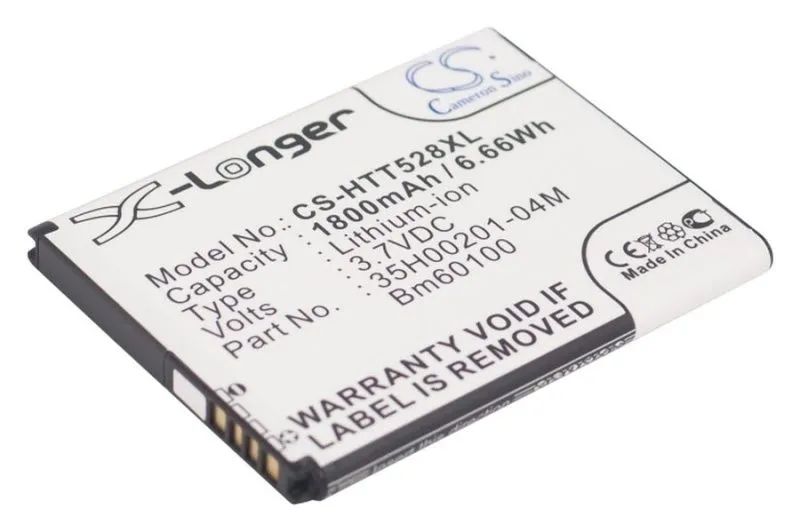 Аккумулятор CameronSino CS-HTT528XL для HTC Desire 500, One SV
Аккумулятор CameronSino CS-HTT528XL для HTC Desire 500, One SV