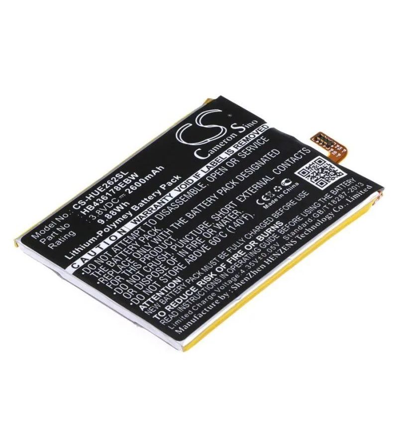 Аккумулятор CameronSino CS-HUE262SL для Huawei Mate S
Аккумулятор CameronSino CS-HUE262SL для Huawei Mate S