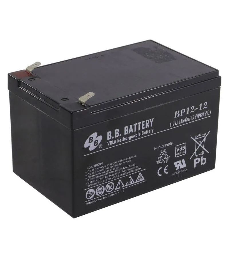 Аккумулятор BB Battery BP 12-12
Аккумулятор BB Battery BP 12-12