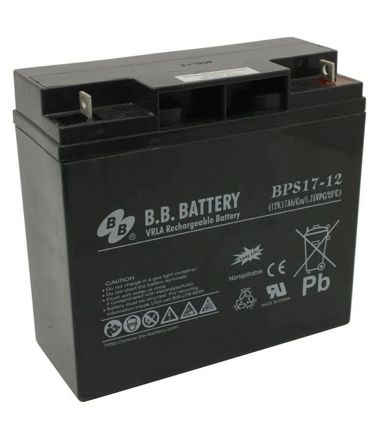 Аккумулятор BB Battery BPS 17-12
Аккумулятор BB Battery BPS 17-12