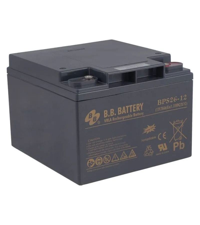 Аккумулятор BB Battery BPS26-12
Аккумулятор BB Battery BPS26-12