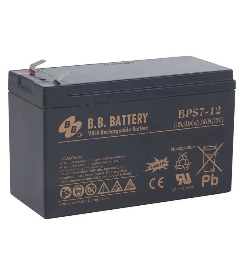 Аккумулятор BB Battery BPS7-12
Аккумулятор BB Battery BPS7-12