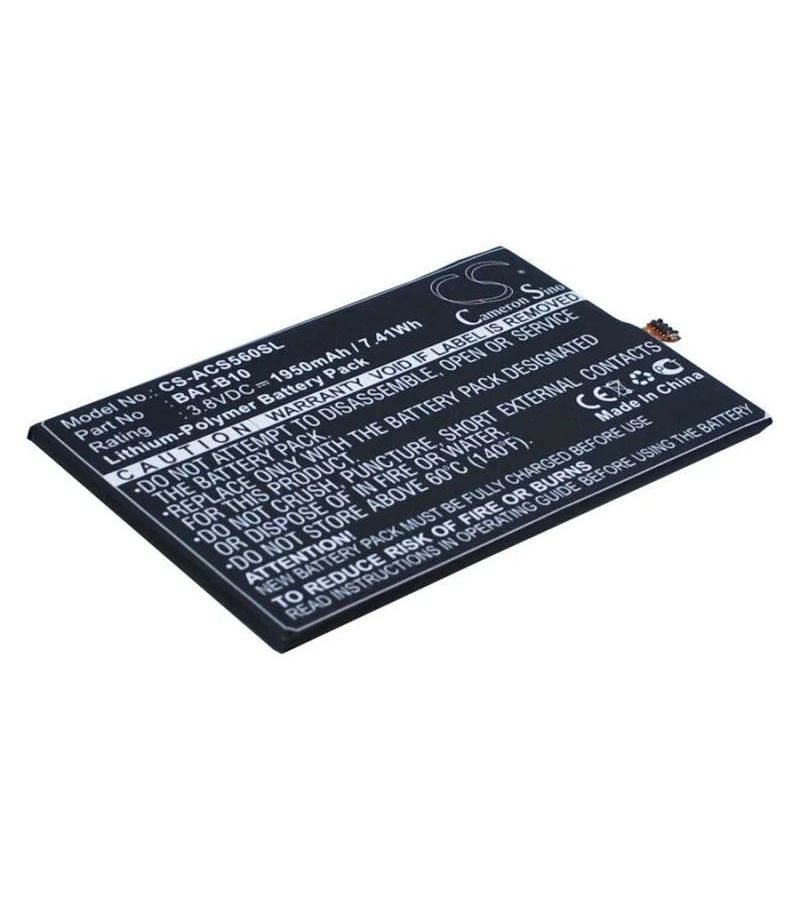 Аккумулятор CameronSino CS-ACS560SL для Acer S55 Liquid Jade
Аккумулятор CameronSino CS-ACS560SL для Acer S55 Liquid Jade